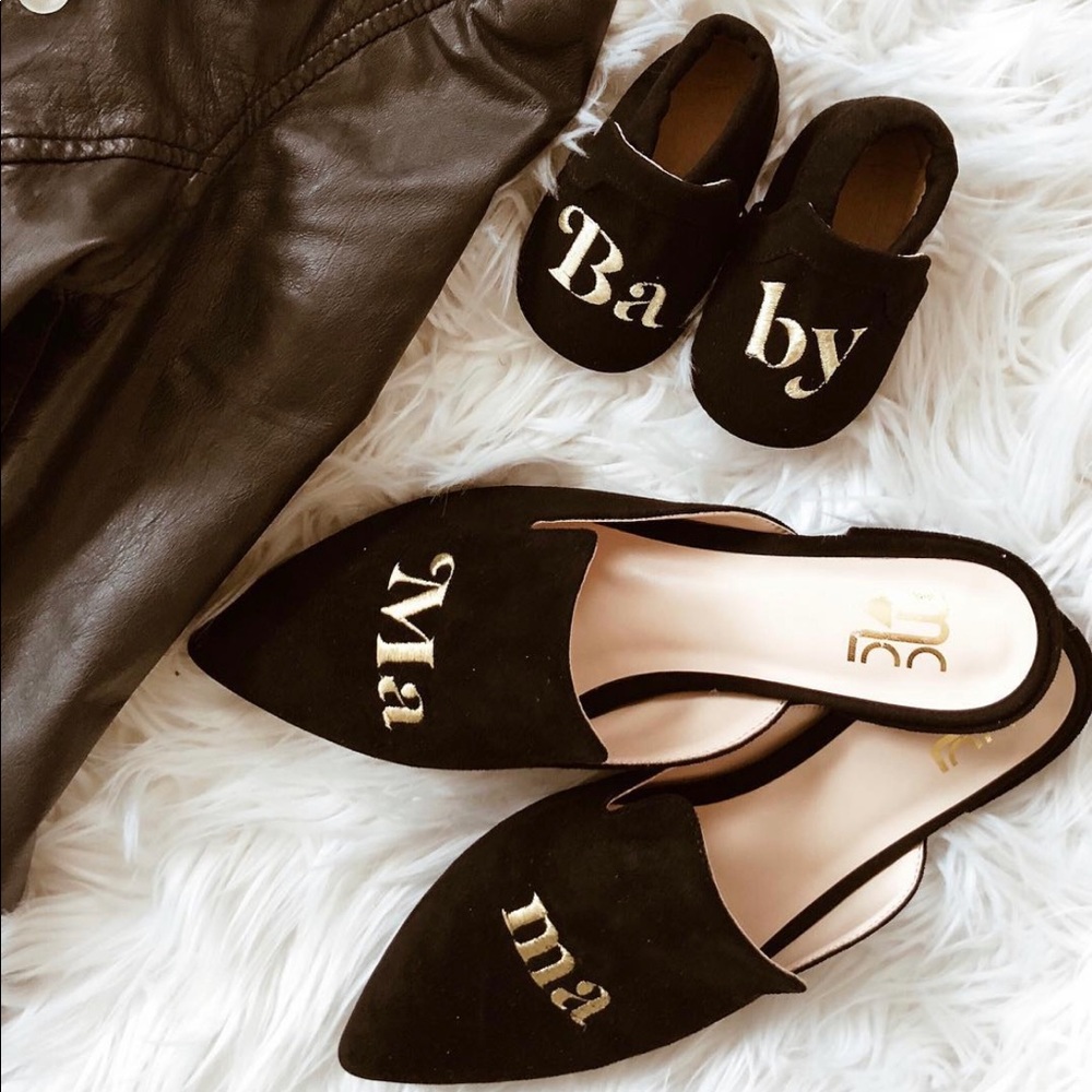 Mama + Baby matching shoes